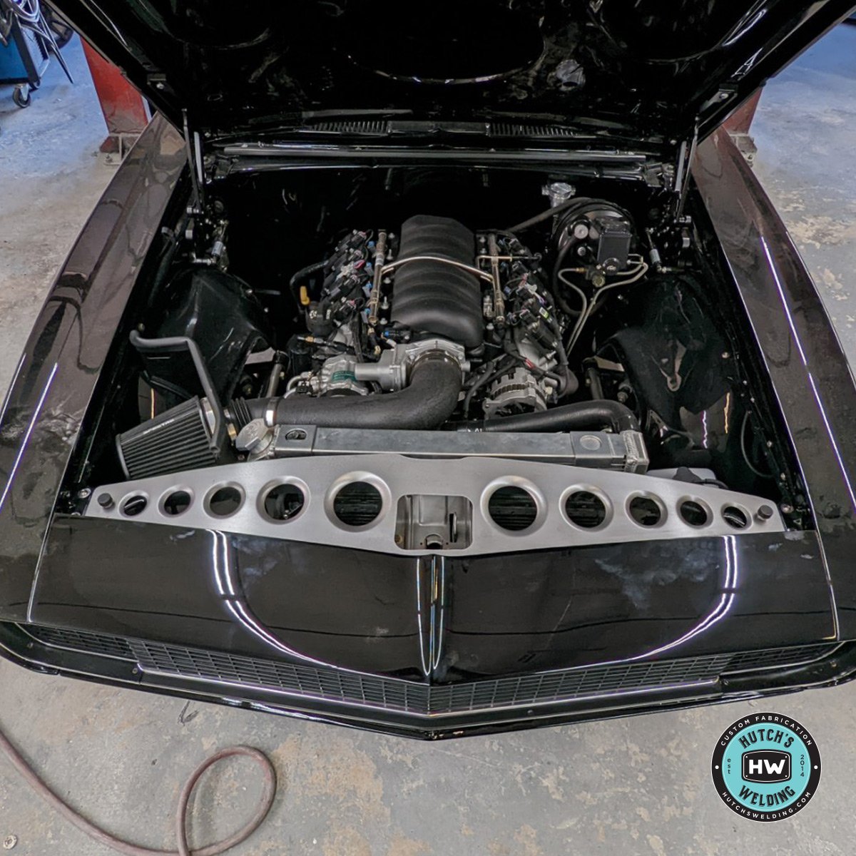67-69 Camaro Radiator Filler Panel