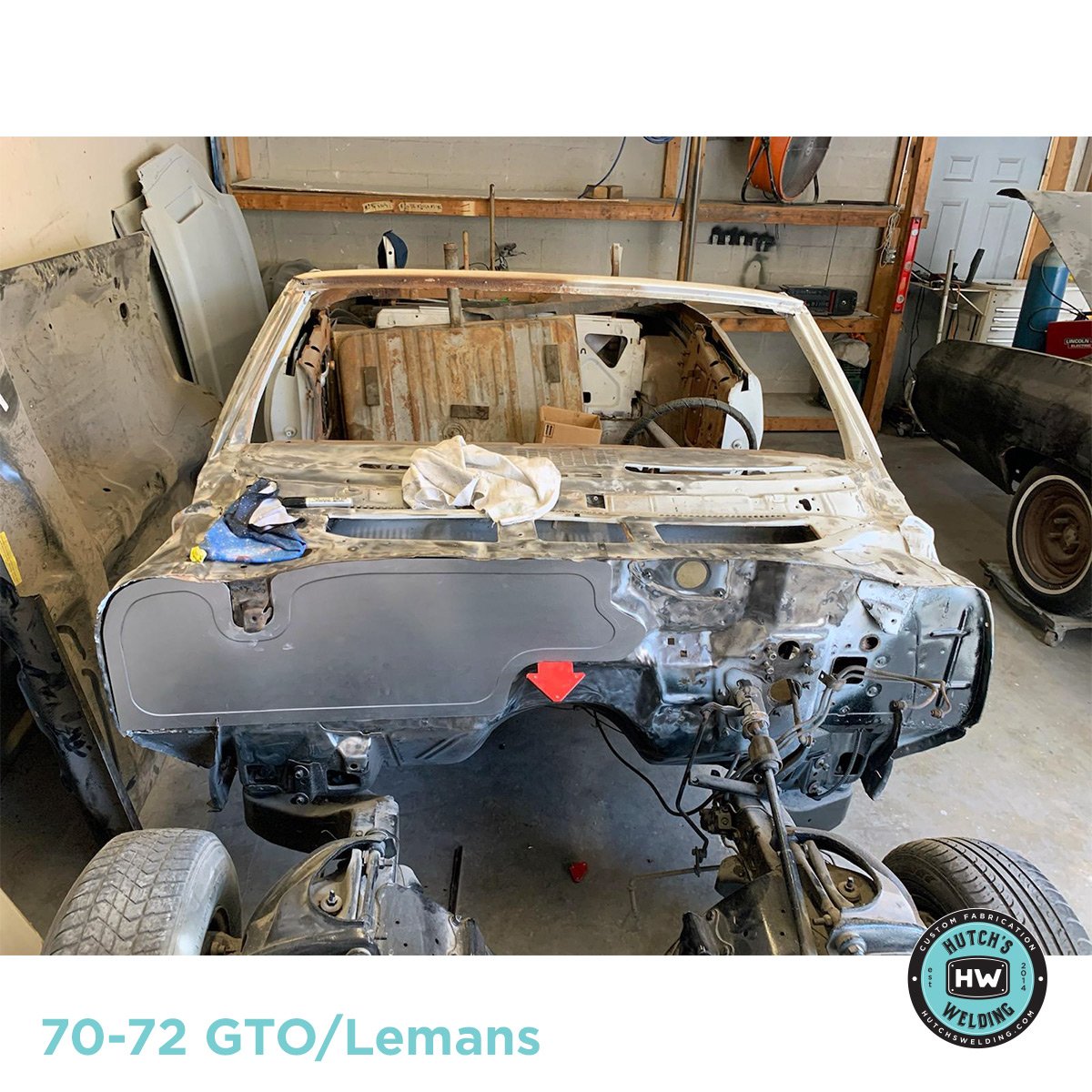 GTO / Lemans 70-72 Firewall Panel