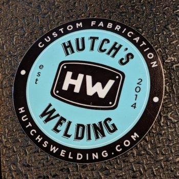 Hutch's Welding - Original Logo Sticker